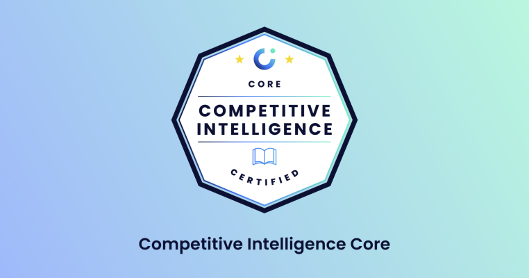 Announcing: Competitive Intelligence Certified: Core